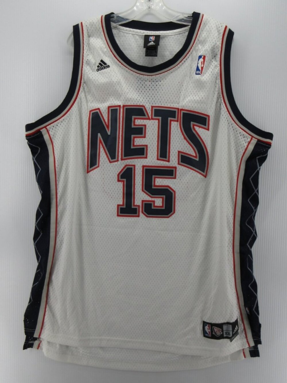VINTAGE Vince Carter New Jersey Nets Jersey XXL Adidas Swingman Y2K NEW